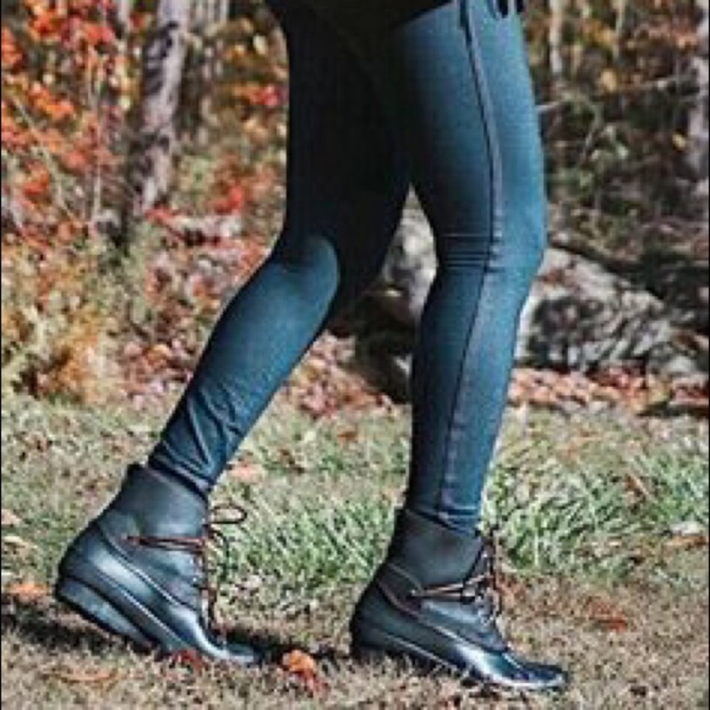 Sperry Black Winter & Rain Boots - Picture 3 of 8